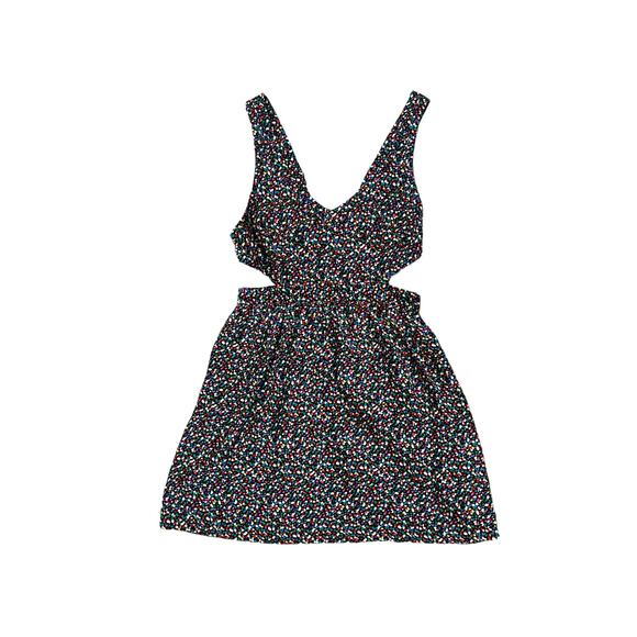 Urban Outfitters Coincidence & Chance Confetti Cut
Out Mini Dress Size Small - Picture 2 of 9